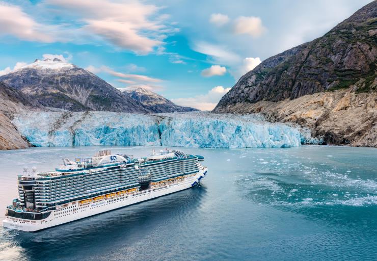 【公主遊輪．星辰公主號】美麗星世界．阿拉斯加冰河１１天～恩迪科特峽灣、道威斯冰川之旅